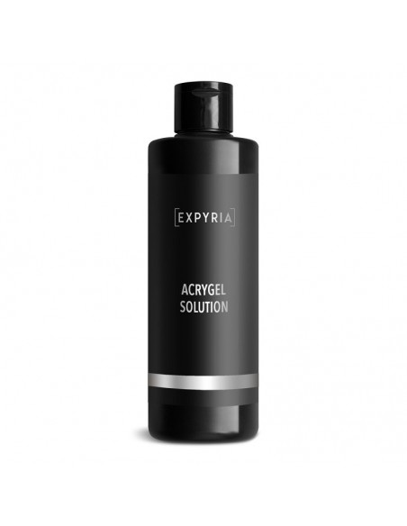 KIT ACRYGEL EXPYRIA CON PENNELLO PLATINUM-ACRYGEL FLAMINGO-ACRYGEL SOLUTION