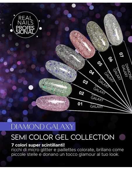 SEMIPERMANENTE SEMI-COLOR 12 ML DIAMOND GALAXY 1