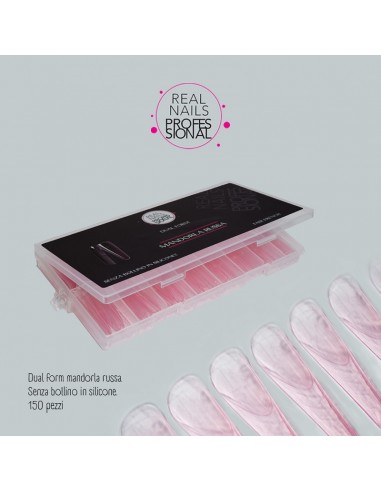 DUAL FORM MANDORLA RUSSA CONFEZIONE DA 150 PZ SENZA BOLLINO IN SILICONE 