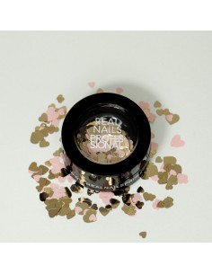 DECORAZIONE ORO/ROSA CUORE...