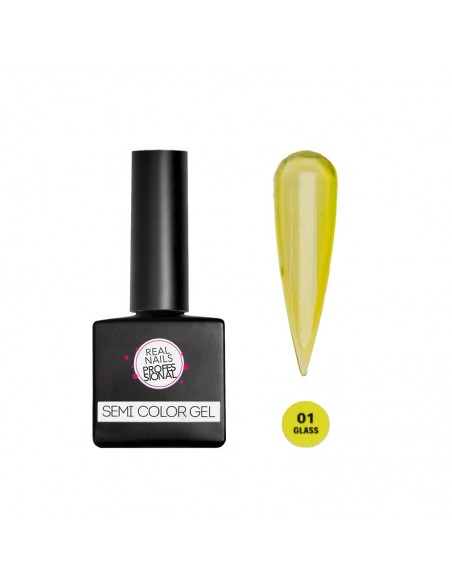 SEMIPERMANENTE SEMI-COLOR GEL GLASS 01 12ML 