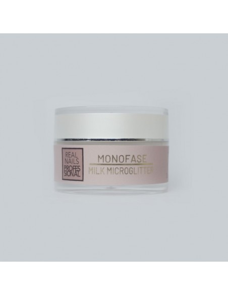 GEL MONOFASICO MILK MICROGLITTER 50 GR.