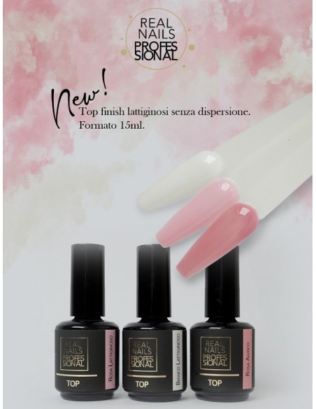 TOP FINISH 15 ML ROSA LATTIGINOSO SENZA DISPERSIONE 