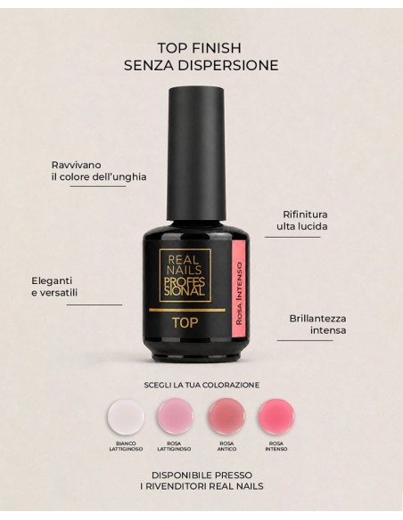 TOP FINISH ROSA INTENSO SENZA DISPERSIONE 