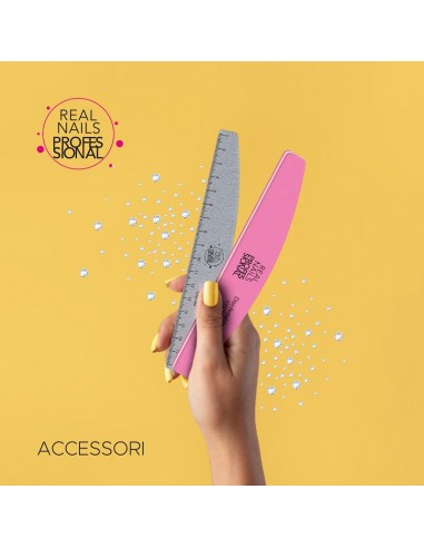 LIMA BUFFER ROSA BILATERALE MEZZALUNA... LIMA BUFFER ROSA BILATERALE MEZZALUNA...