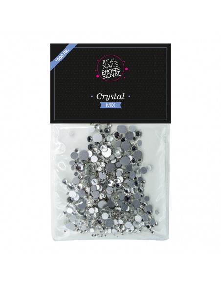 DECORAZIONE IN CRISTALLO TRASPARENTE MISURA MIX